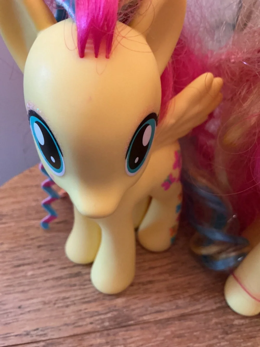 Ty My Little Pony Fluttershy Sparkle 7” Plush with tag plus 2 others